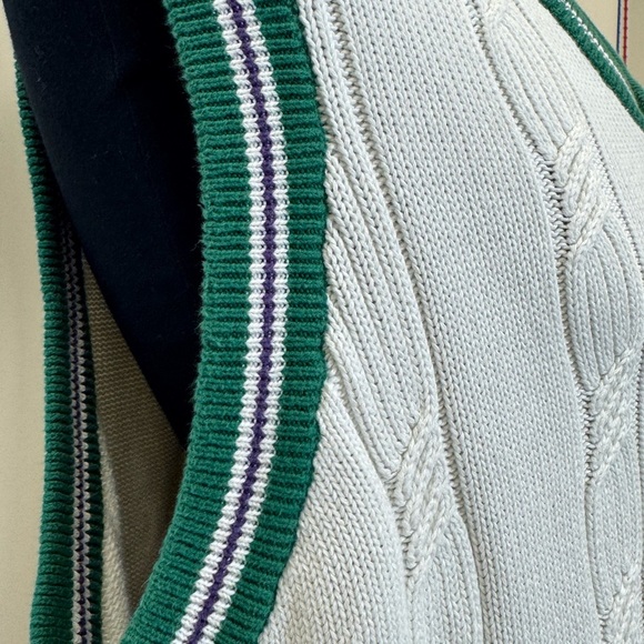 Vintage Wimbledon Sweater – Official All England Club Gear (Size L) - Picture 5 of 9